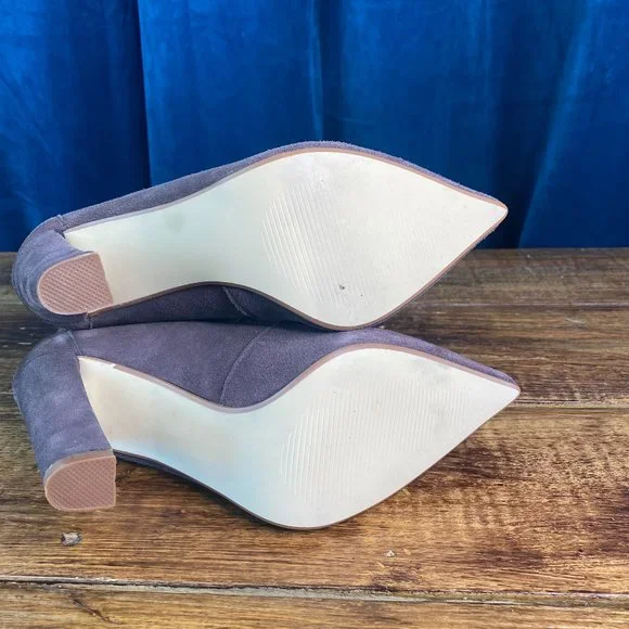 Steve Madden Cardii Suede Bootie Heels - Picture 9 of 11